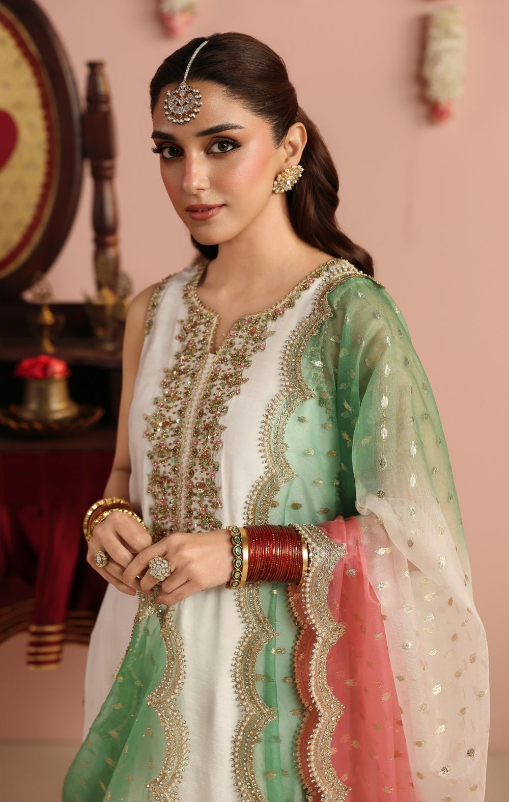 Maya | Jahanara Festive Edit 26 | EIRENE-Brand:Maya-Type:Ladies Clothes-White-Silk-House of Maryam- Buy in UK, USA