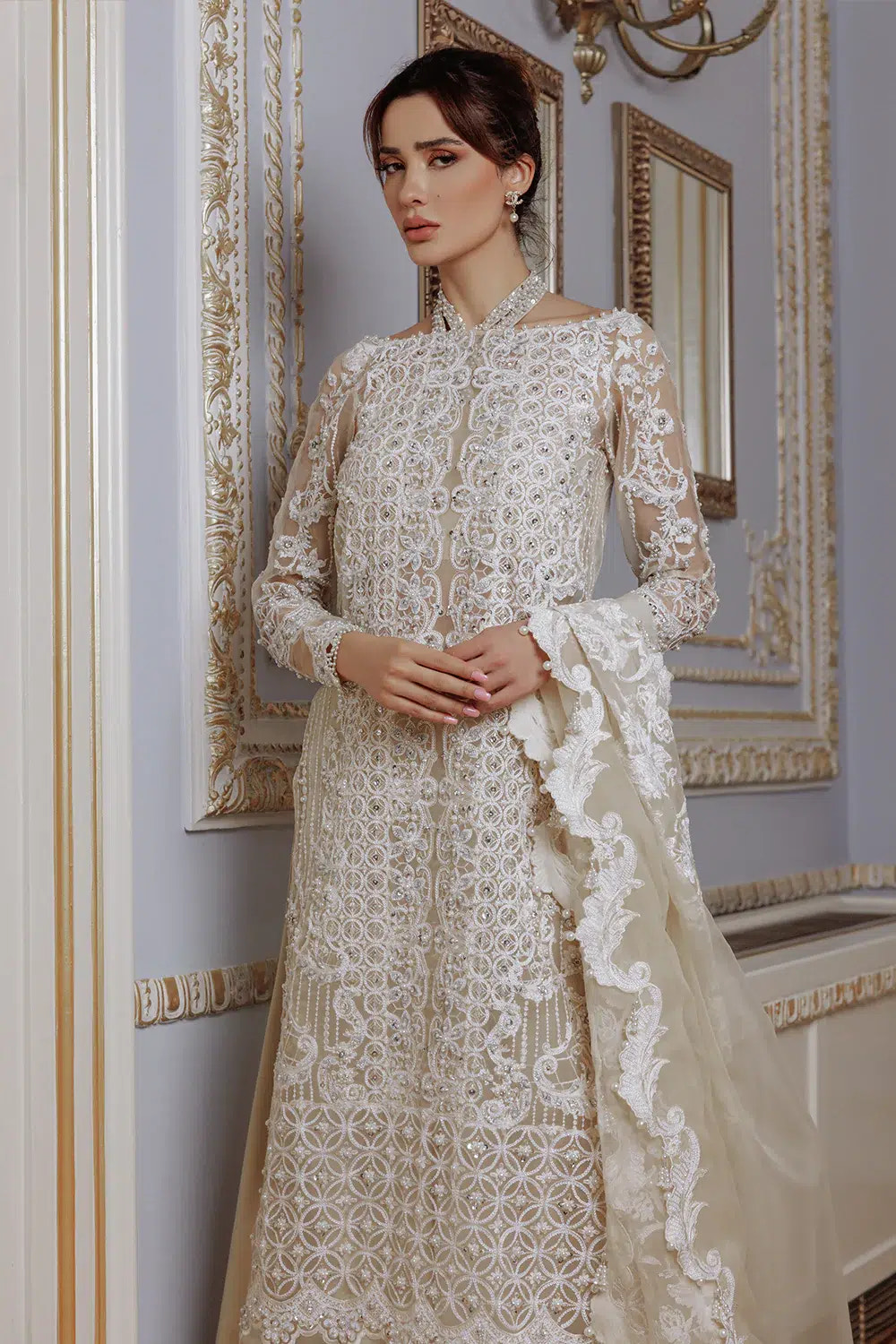 Saira Rizwan | Lumiere Festive 23 | DAISY SR-04 -  Saira Rizwan Bridal - Original Designer Dress - House of Maryam