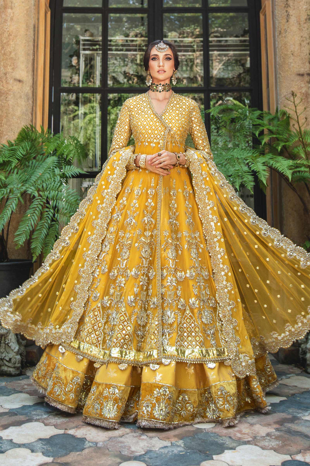 Maria B | Bridal Couture | Nura -  Maria B Ladies Clothes - Original Designer Dress - House of Maryam