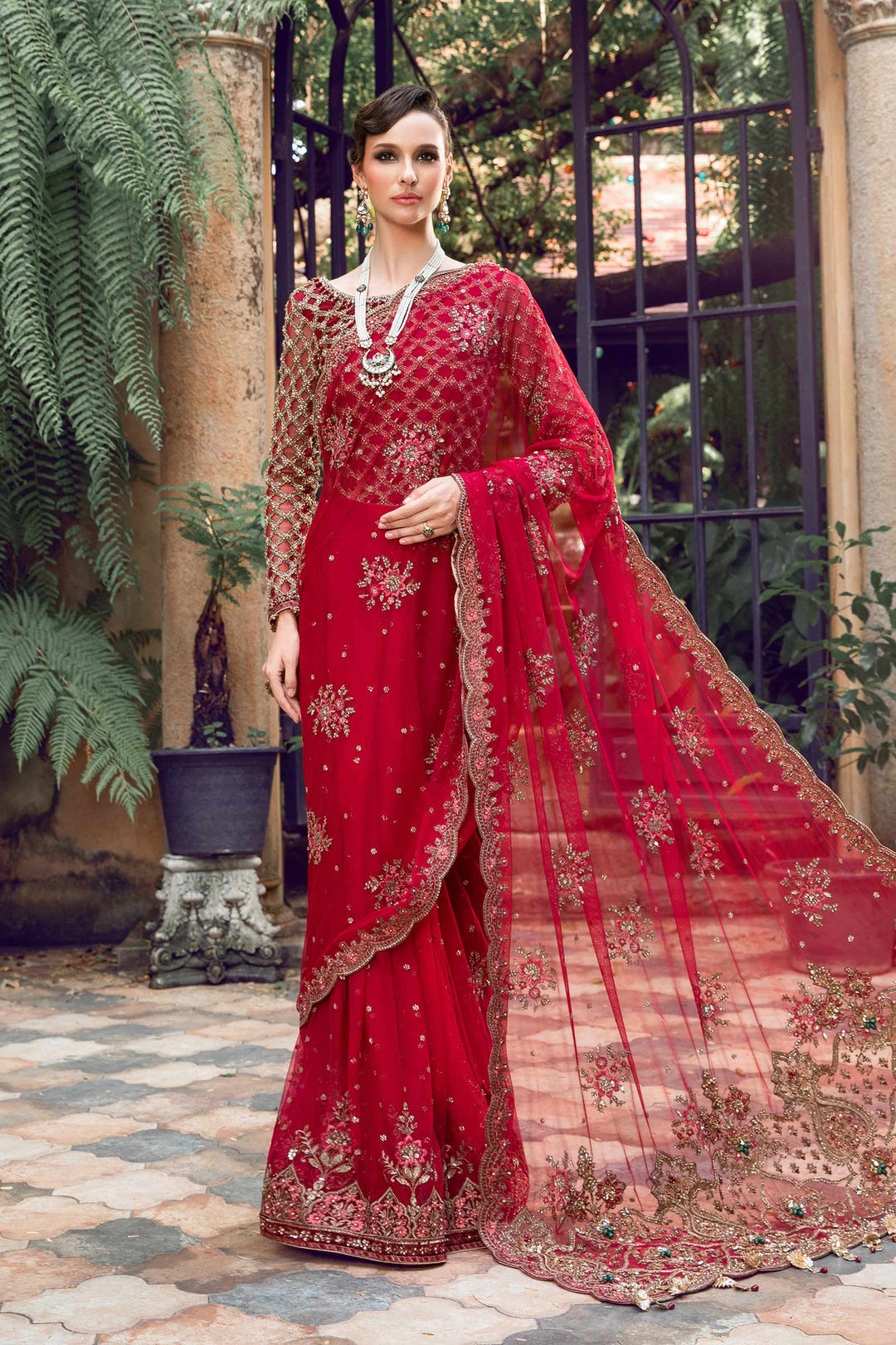 Maria B | Bridal Couture | Adaliz -  Maria B Ladies Clothes - Original Designer Dress - House of Maryam