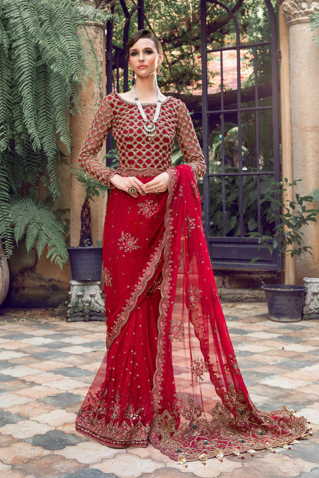 Maria B | Bridal Couture | Adaliz -  Maria B Ladies Clothes - Original Designer Dress - House of Maryam