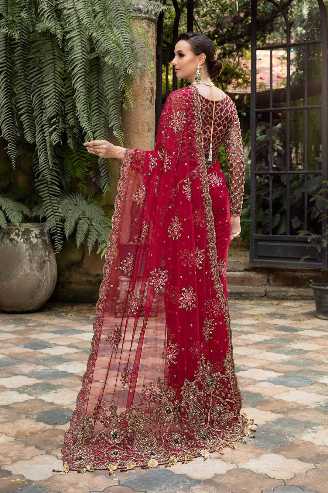 Maria B | Bridal Couture | Adaliz by Designer Maria B - House of Maryam - Pakistani Designer Ethnic Wear in {{ shop.shopifyCountryName }}