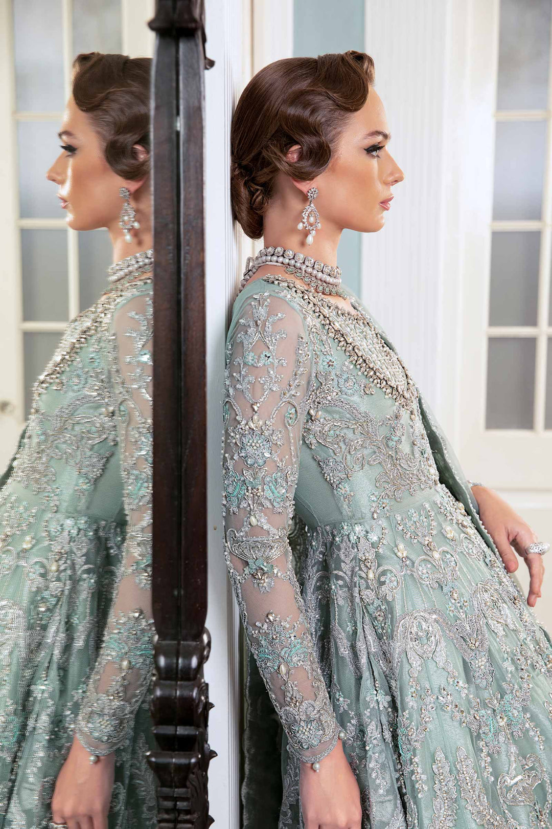 Maria B | Bridal Couture | Chantrea by Designer Maria B - House of Maryam - Pakistani Designer Ethnic Wear in {{ shop.shopifyCountryName }}