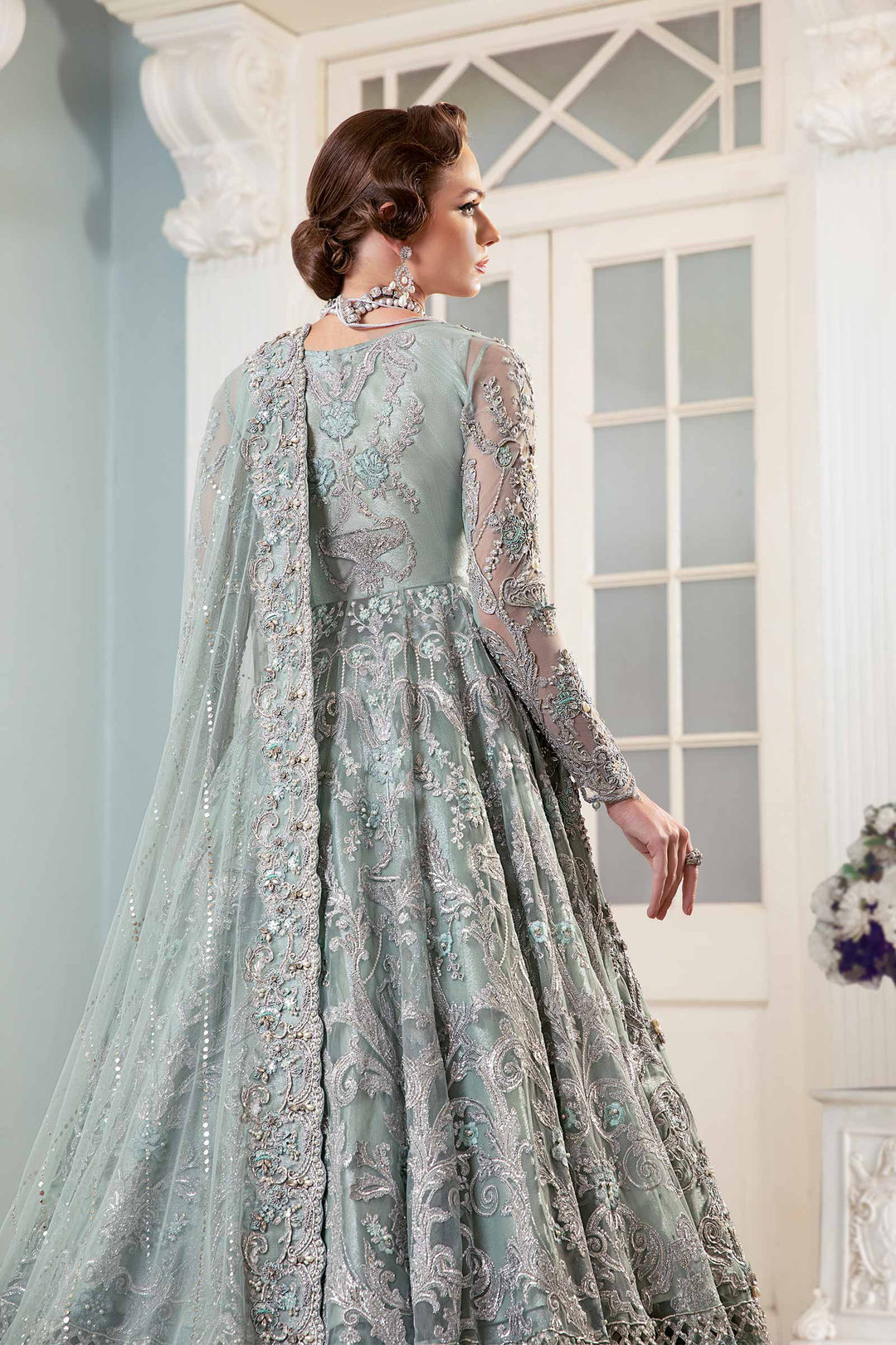 Maria B | Bridal Couture | Chantrea by Designer Maria B - House of Maryam - Pakistani Designer Ethnic Wear in {{ shop.shopifyCountryName }}