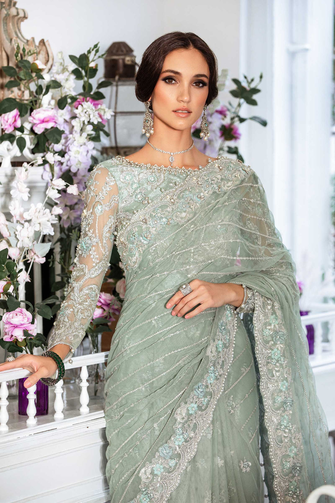 Maria B | Bridal Couture | Helene -  Maria B Ladies Clothes - Original Designer Dress - House of Maryam