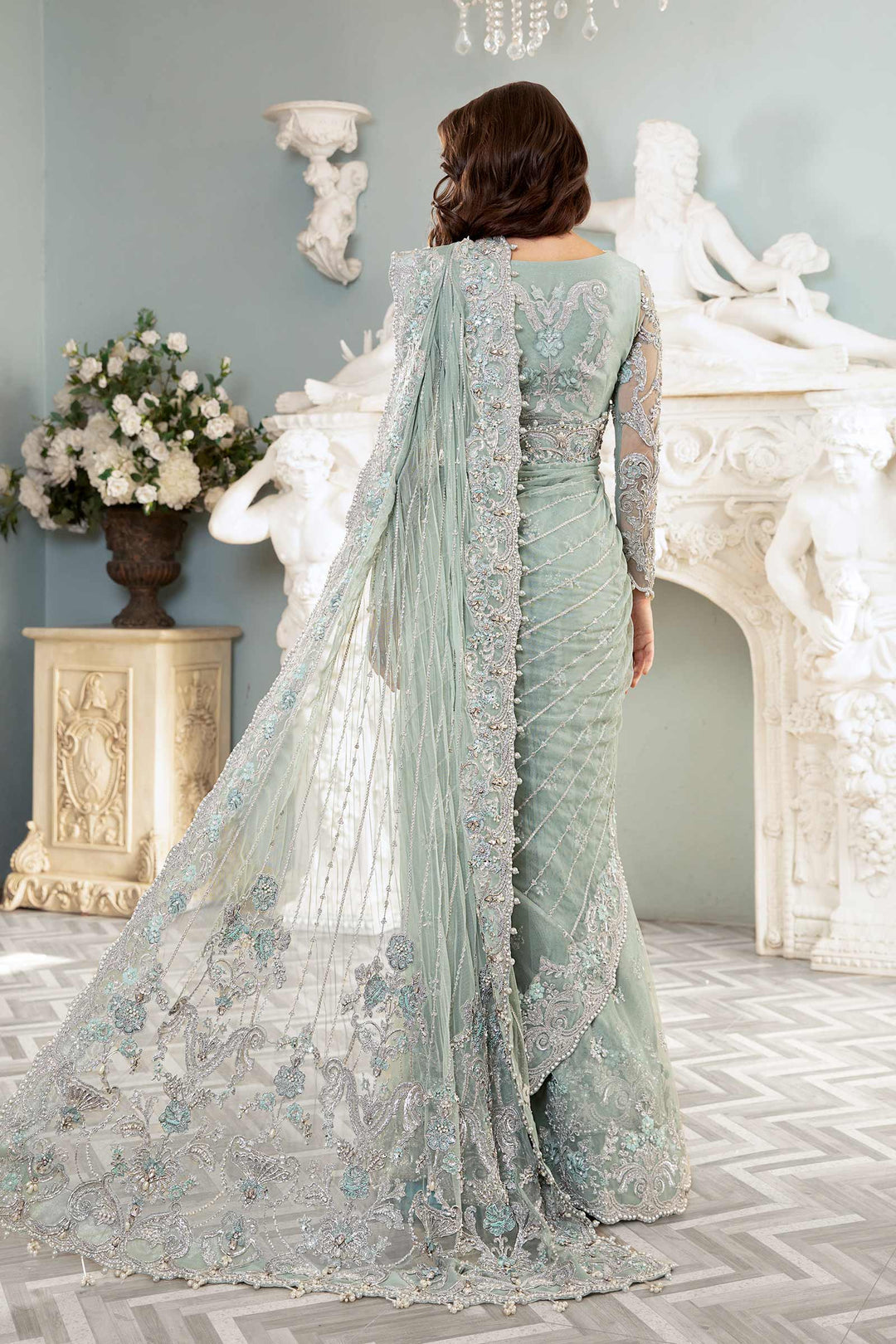 Maria B | Bridal Couture | Helene by Designer Maria B - House of Maryam - Pakistani Designer Ethnic Wear in {{ shop.shopifyCountryName }}