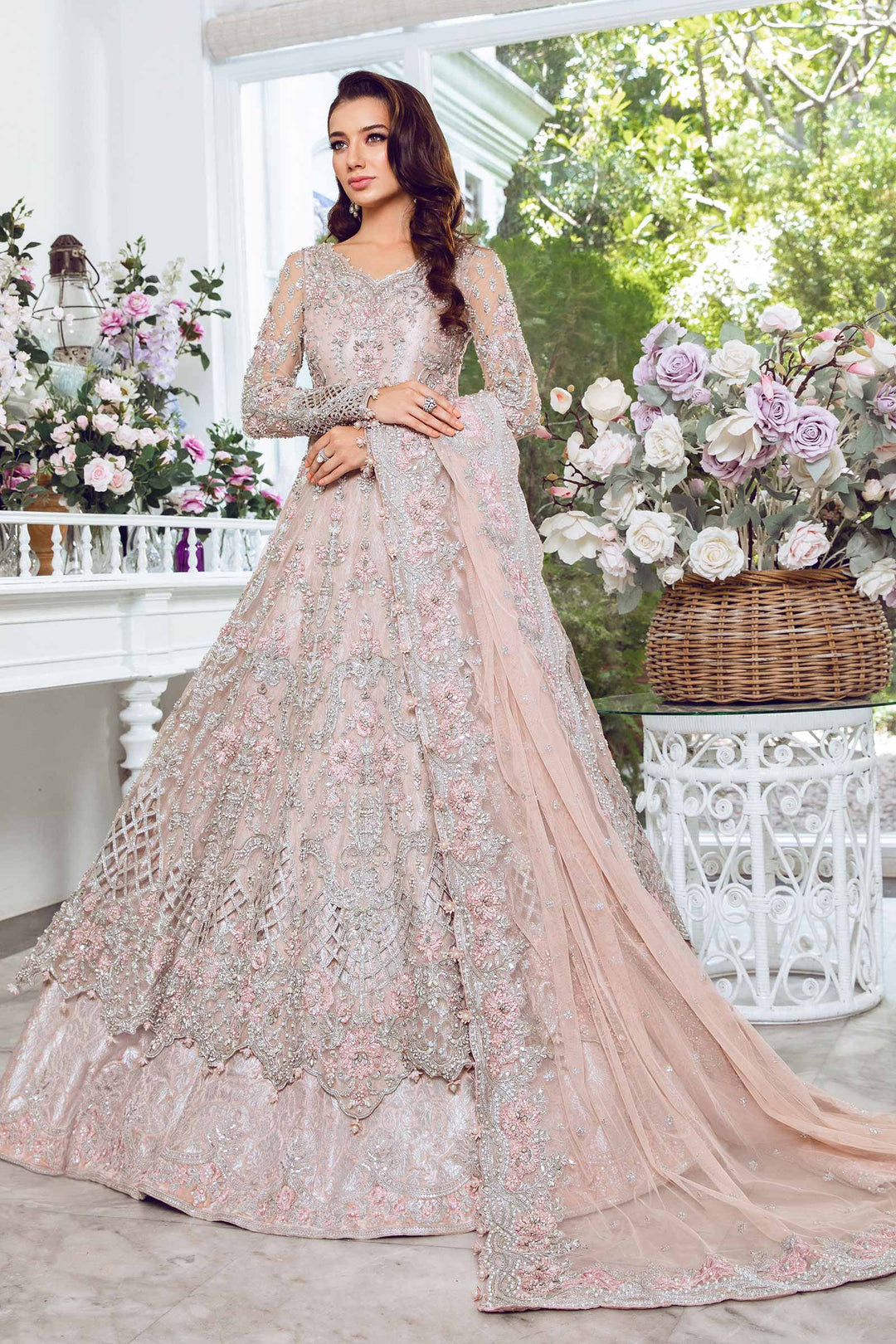 Maria B | Bridal Couture | Nyra -  Maria B Ladies Clothes - Original Designer Dress - House of Maryam