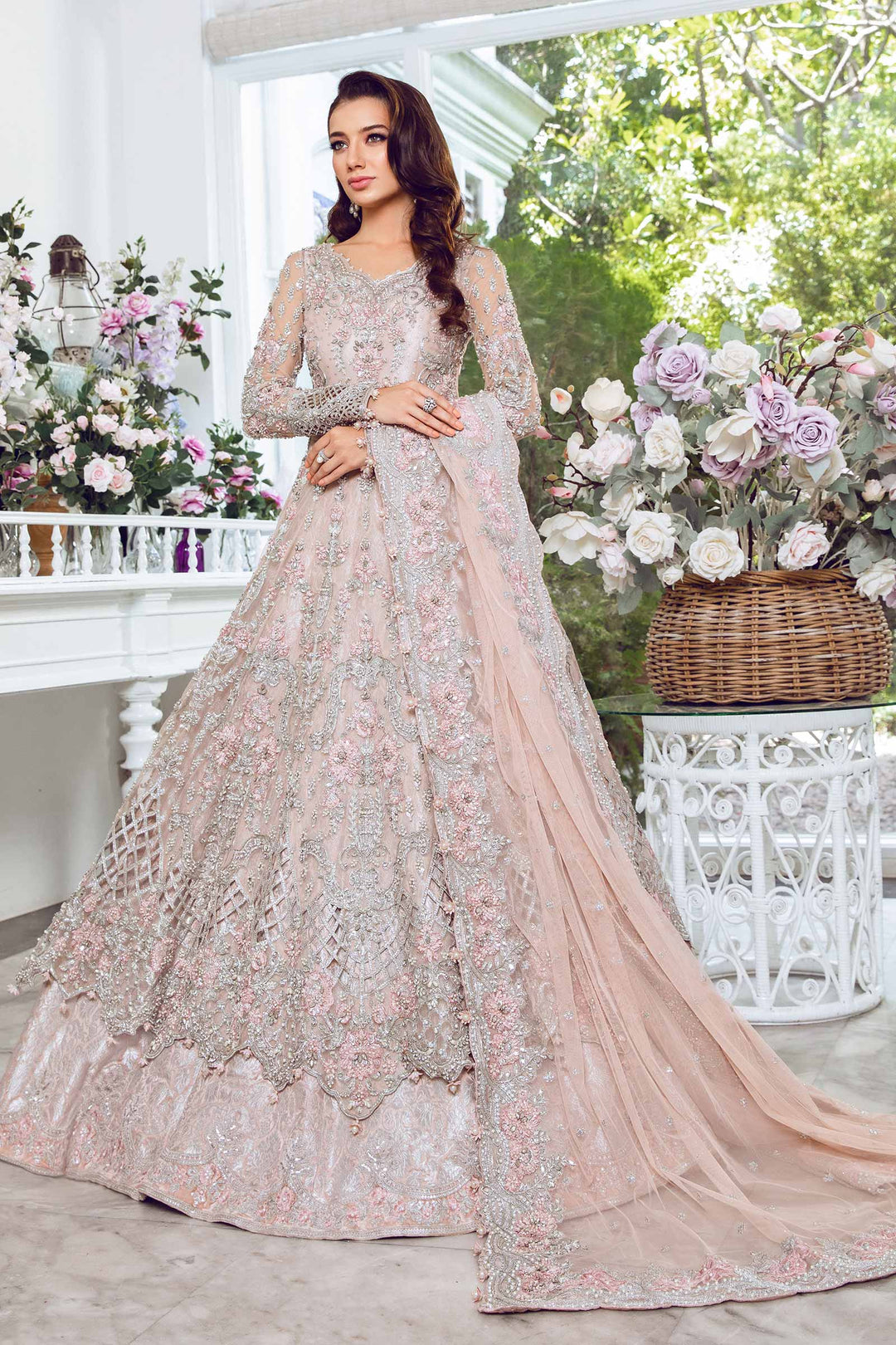 Maria B | Bridal Couture | Nyra -  Maria B Ladies Clothes - Original Designer Dress - House of Maryam