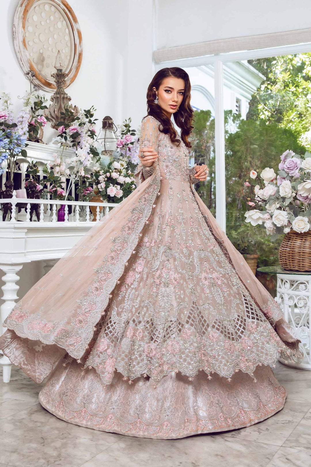 Maria B | Bridal Couture | Nyra -  Maria B Ladies Clothes - Original Designer Dress - House of Maryam