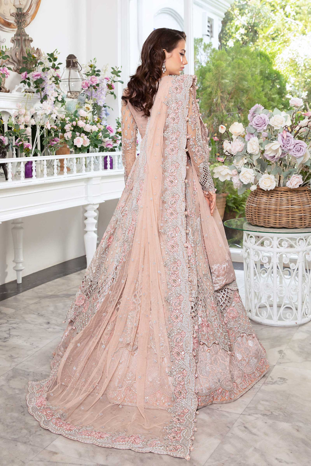 Maria B | Bridal Couture | Nyra by Designer Maria B - House of Maryam - Pakistani Designer Ethnic Wear in {{ shop.shopifyCountryName }}