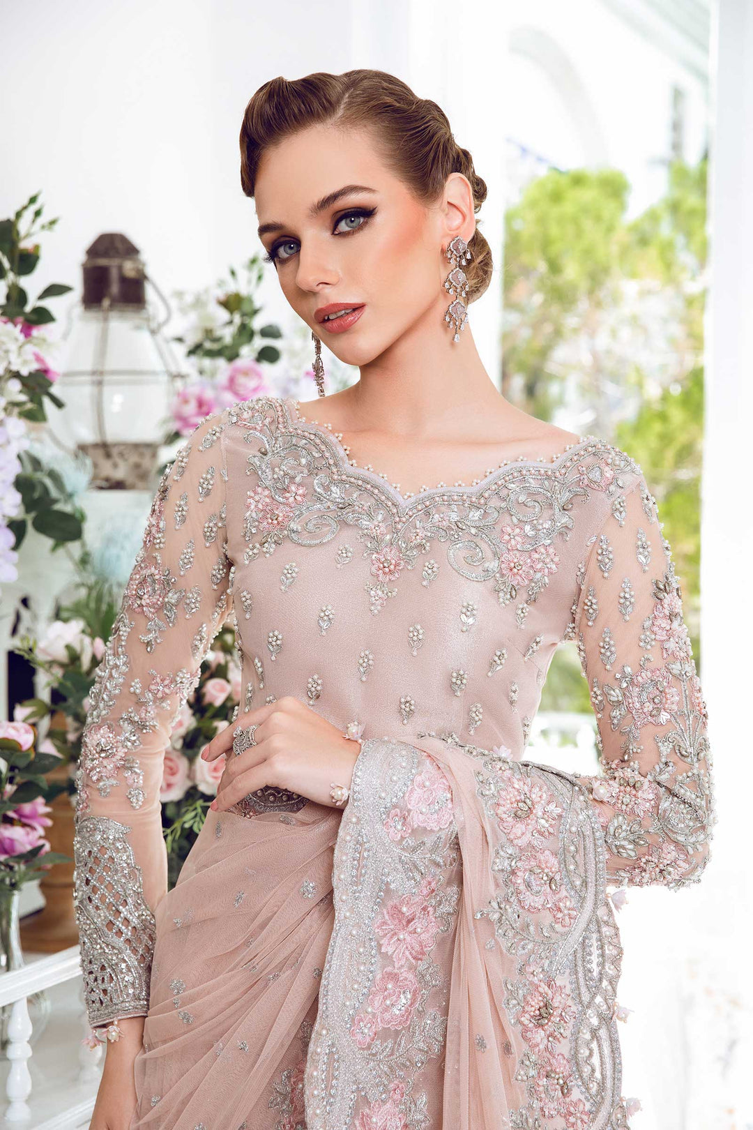 Maria B | Bridal Couture | Dahlia by Designer Maria B - House of Maryam - Pakistani Designer Ethnic Wear in {{ shop.shopifyCountryName }}