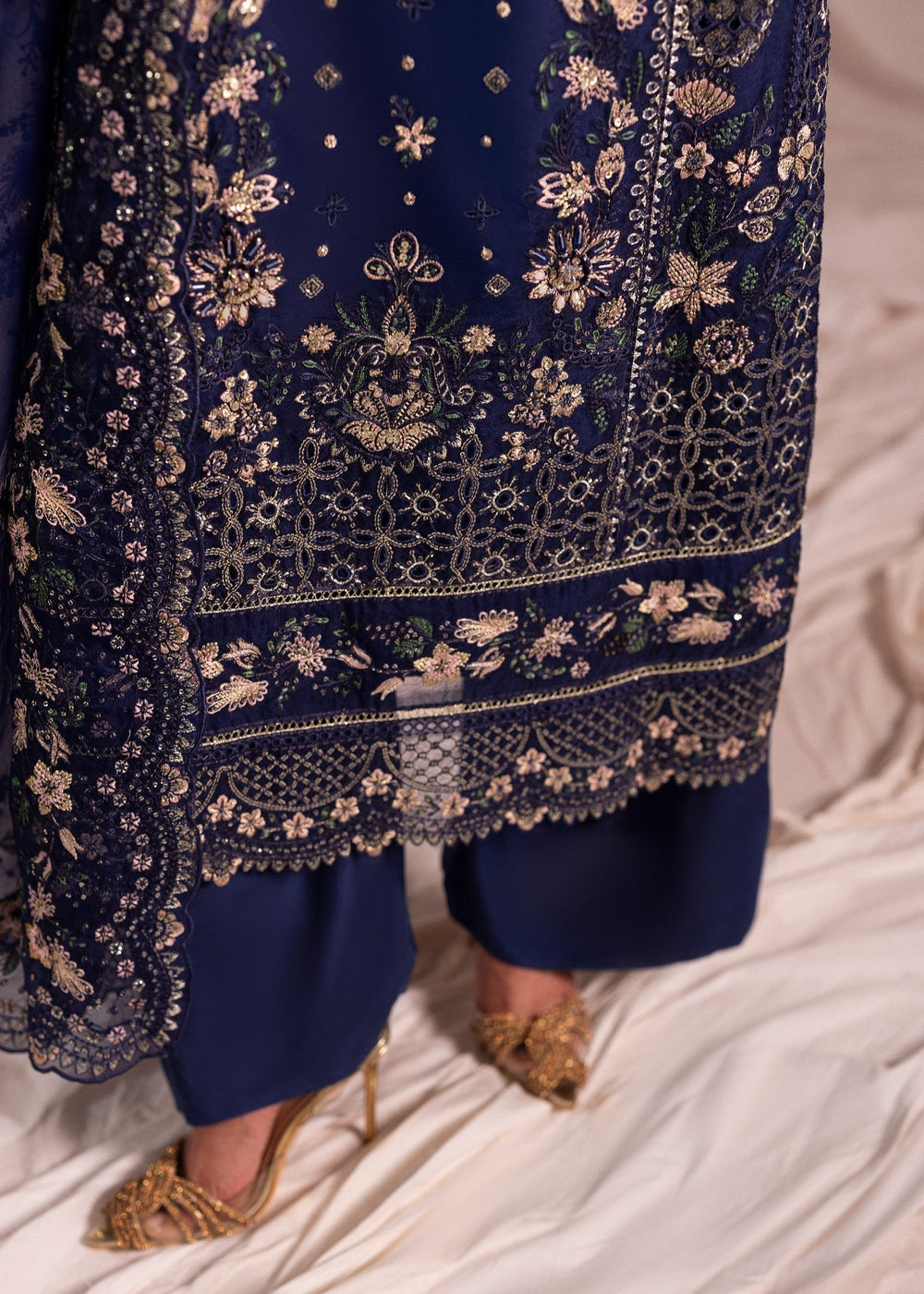 Diara Couture | Suave Formals | DF-43 - NAVY BLUE, image 5