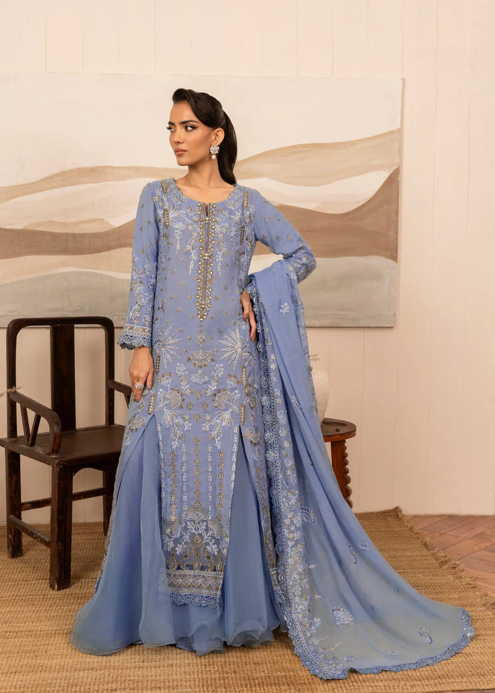 Sara Jahan | Formals | Rania -  Sara Jahan Couture  - Original Designer Dress - House of Maryam