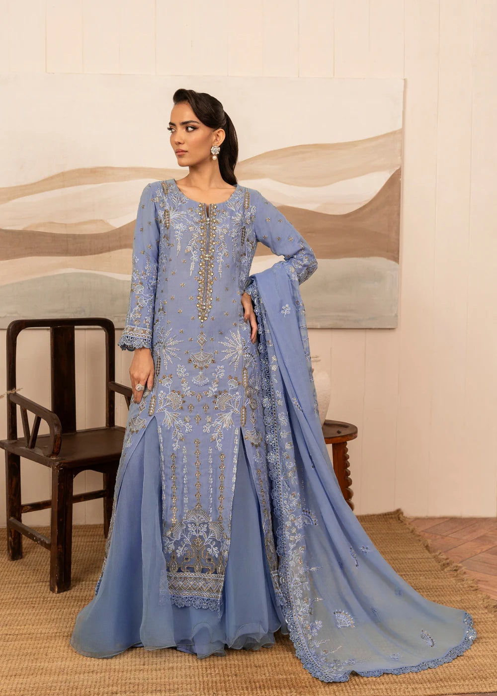 Sara Jahan | Formals | Rania -  Sara Jahan Couture  - Original Designer Dress - House of Maryam