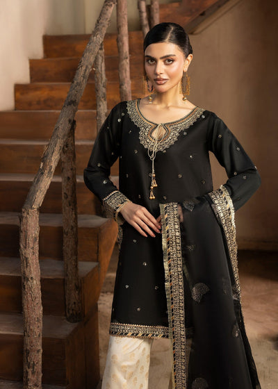 Diara Couture | Rangrez Luxe Pret | DF-46 - BLACK