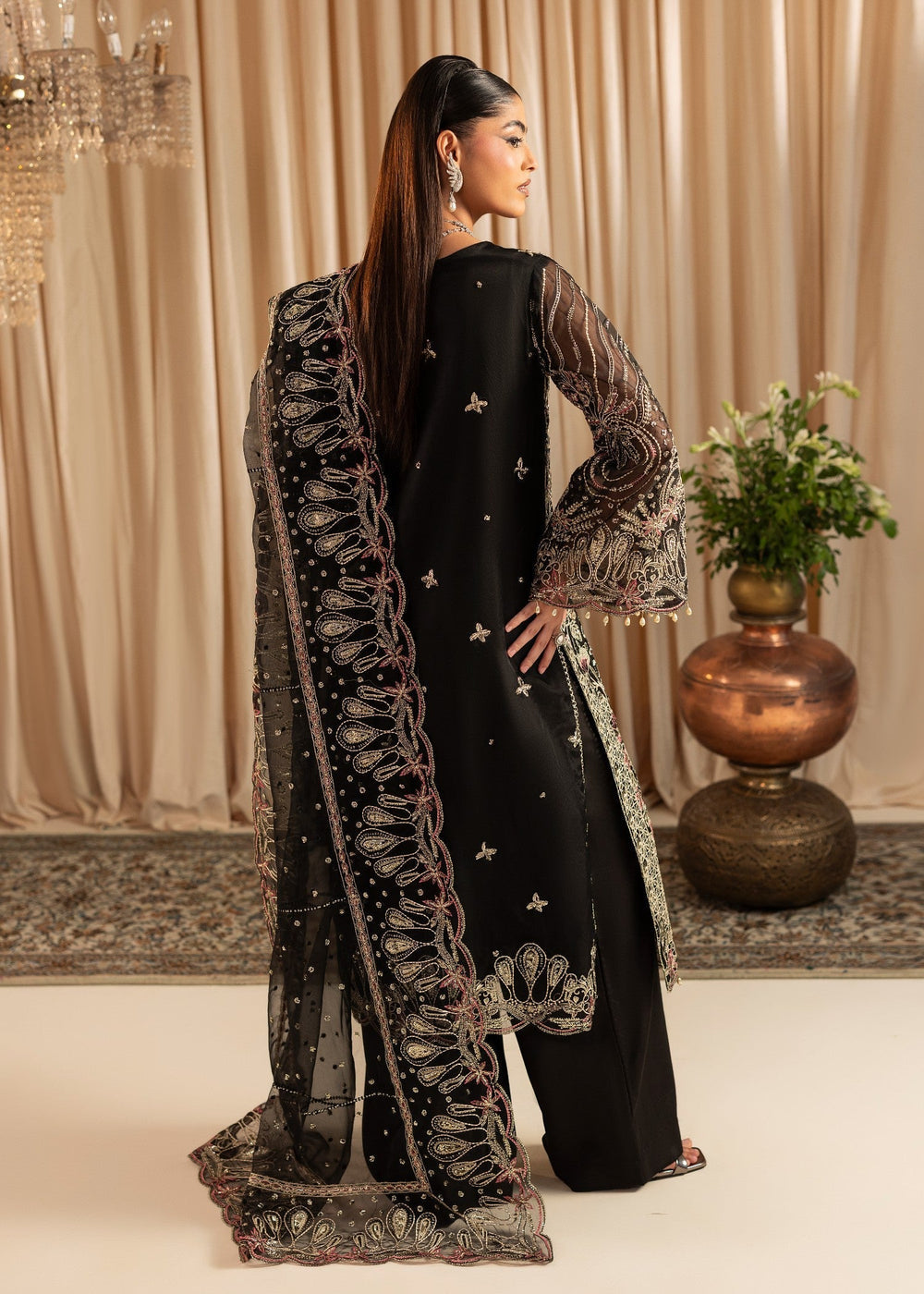 Diara Couture | Suave Formals | DF-69 - BLACK, image 2