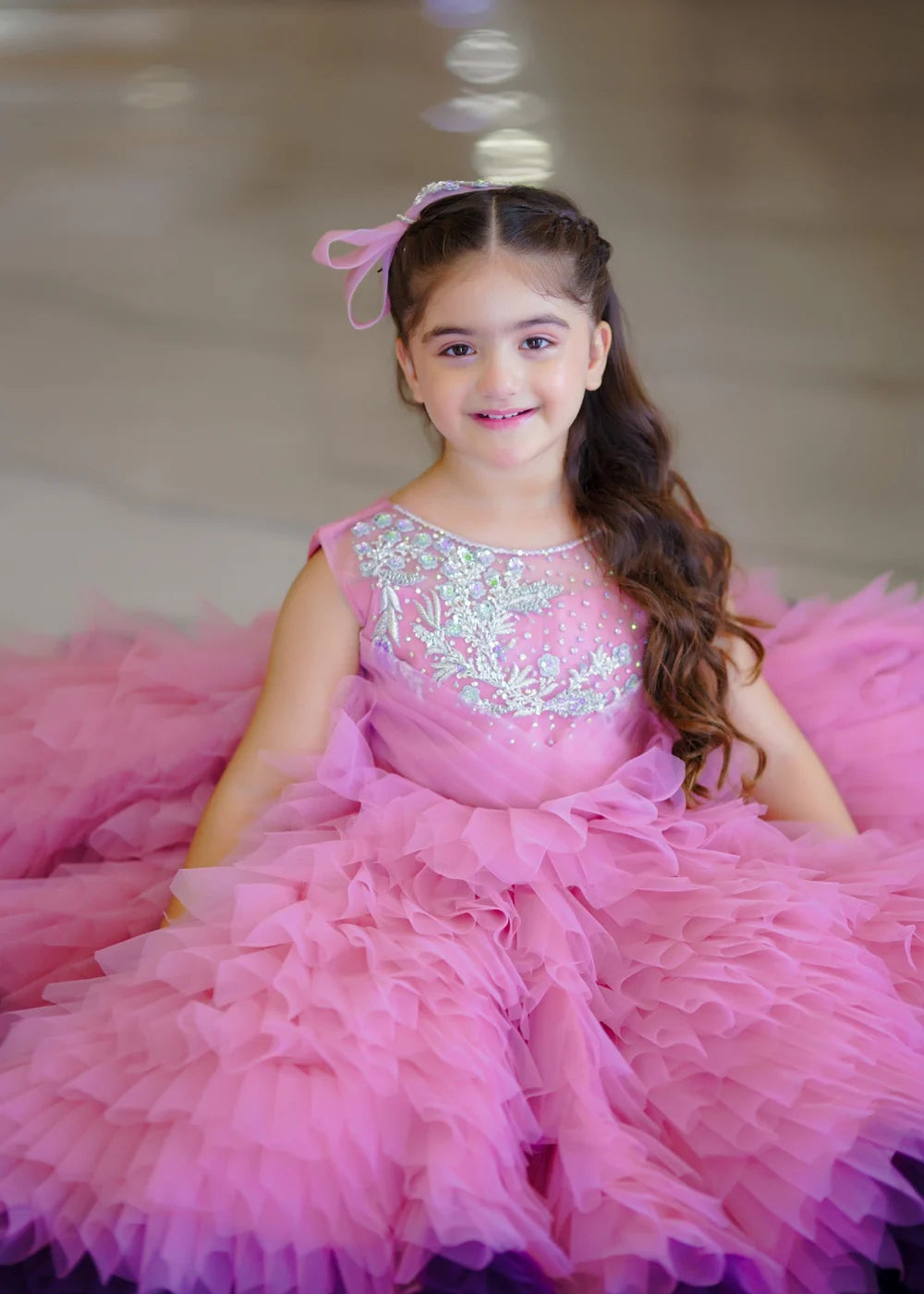 Ayesha Hamza | Kids Festive | Blush Pinkish-4