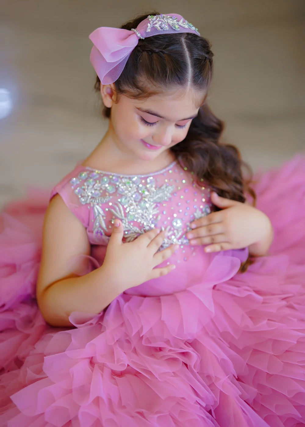 Ayesha Hamza | Kids Festive | Blush Pinkish-5