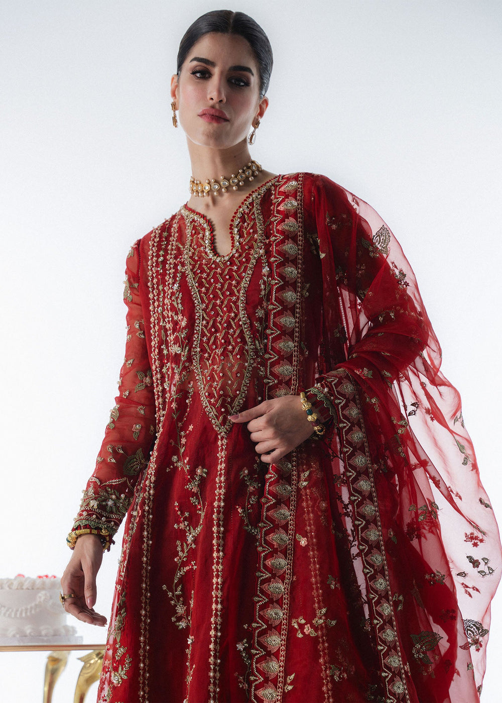 Sadaf Fawad Khan | Festive 25 | Scarlet, image 6