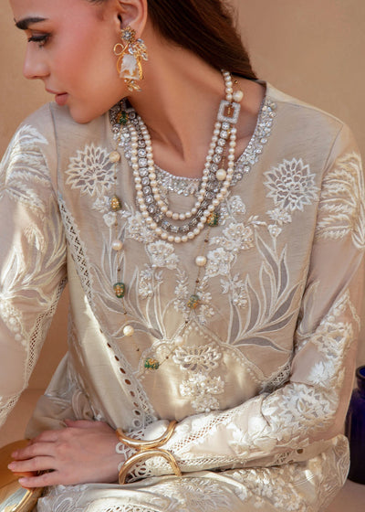 Saira Shakira | Rosea Casual Pret 25 | Latte Glow -  Saira Shakira Ladies Clothes - Original Designer Dress - House of Maryam