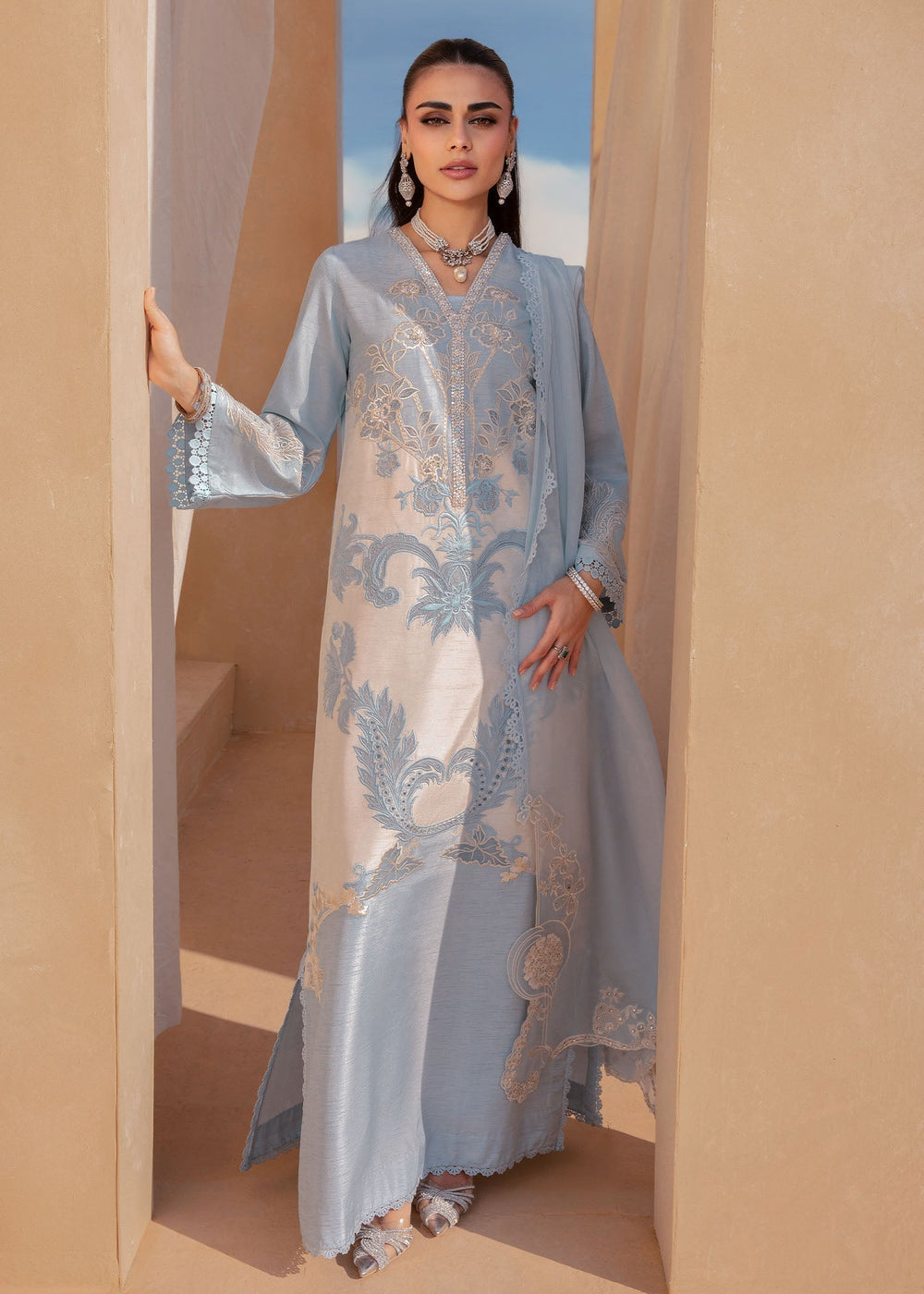 Saira Shakira | Rosea Casual Pret 25 | Keshi -  Saira Shakira Ladies Clothes - Original Designer Dress - House of Maryam