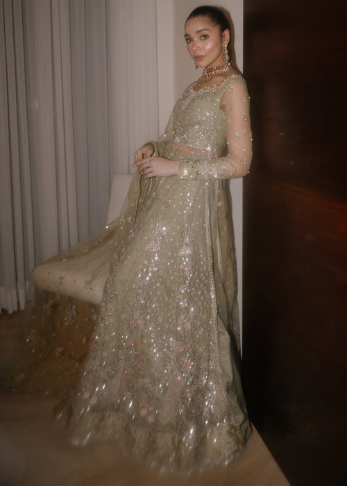 Sadaf Fawad Khan | Wedding Festive 25 | Seafoam -  Sadaf Fawad Khan Ladies Clothes - Original Designer Dress - House of Maryam