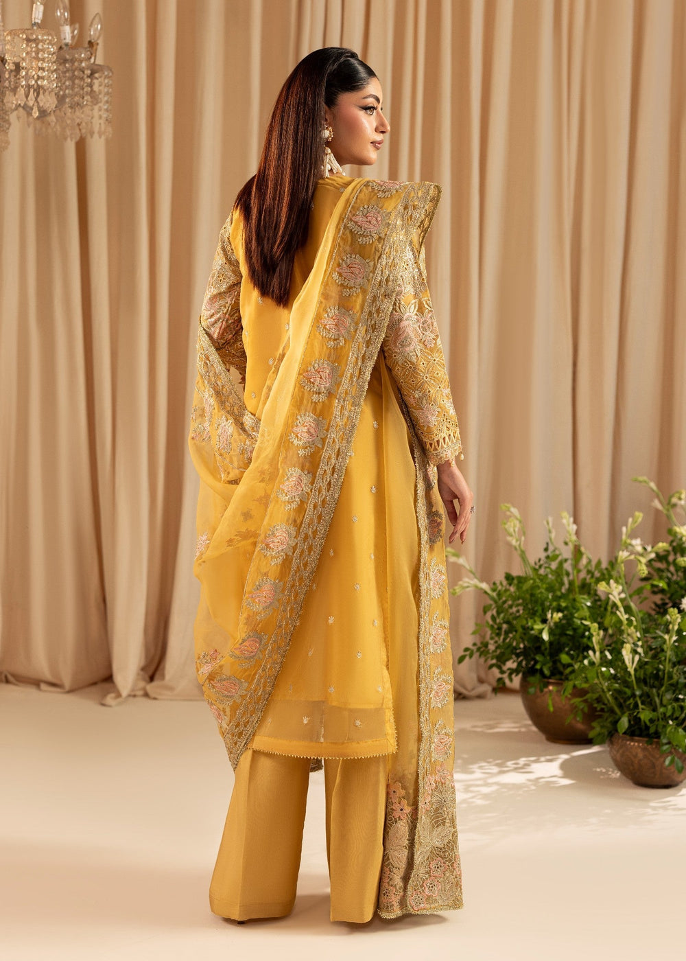 Diara Couture | Suave Formals | UN-06 - MUSTARD, image 2
