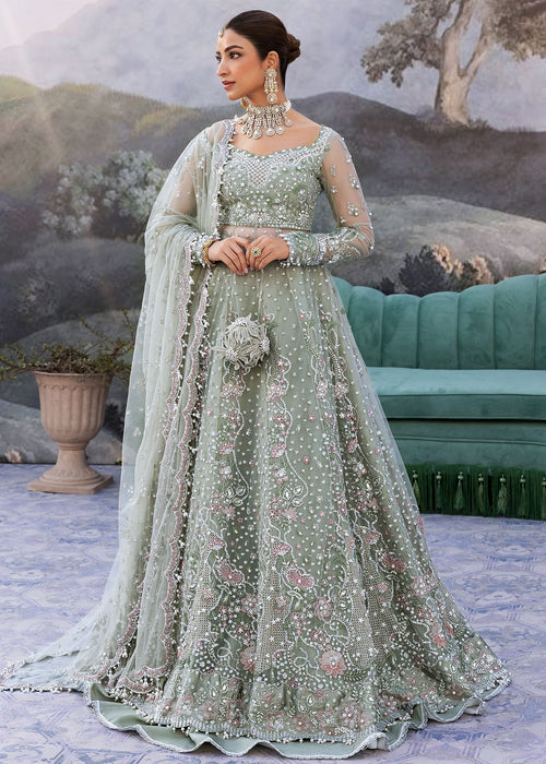 Sadaf Fawad Khan | Wedding Festive 25 | Seafoam -  Sadaf Fawad Khan Ladies Clothes - Original Designer Dress - House of Maryam