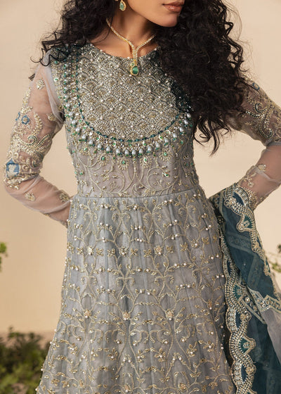 Diara Couture | Tabeer Formals | DF-13 - FROST BLUE