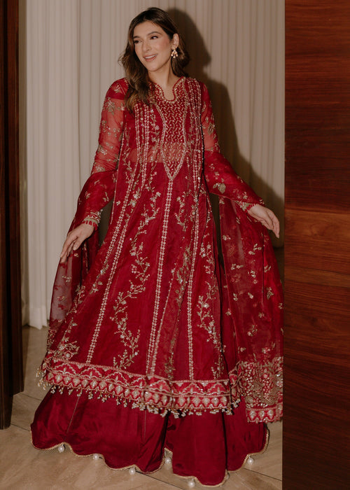Sadaf Fawad Khan | Wedding Festive 25 | Scarlet -  Sadaf Fawad Khan Ladies Clothes - Original Designer Dress - House of Maryam
