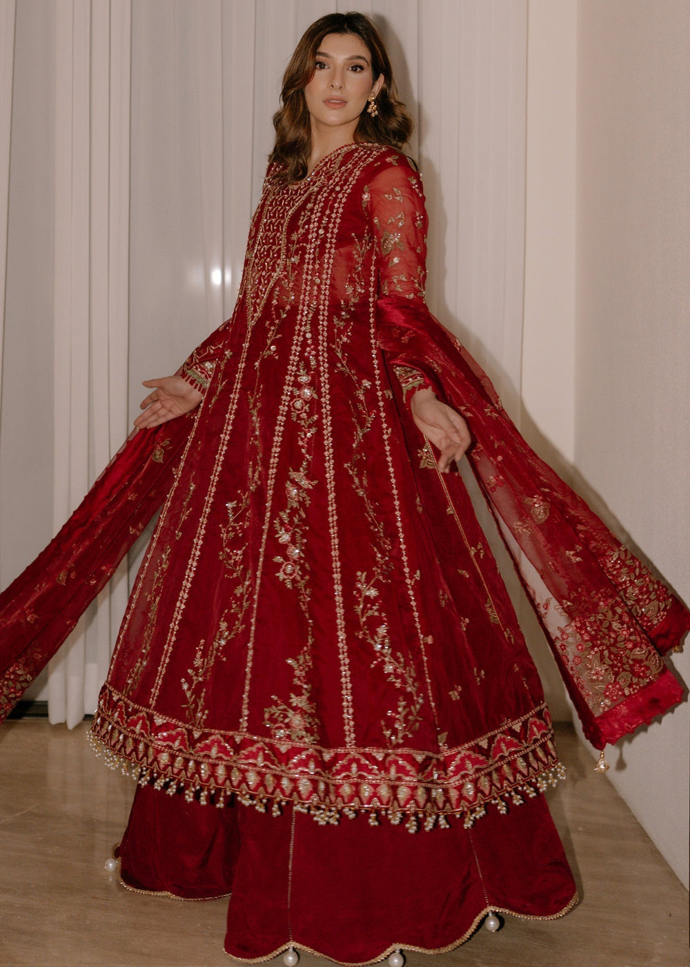 Sadaf Fawad Khan | Festive 25 | Scarlet, image 5