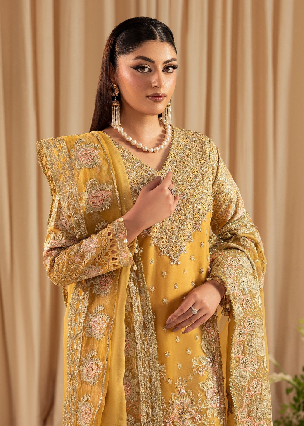 Diara Couture | Suave Formals | UN-06 - MUSTARD, image 3