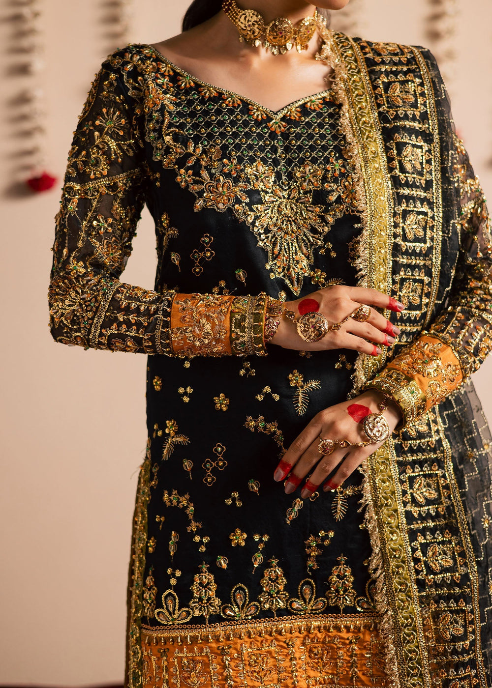 Maria Osama Khan | Jhil Mil Wedding Festive | Surmayi - Maria Osama-3