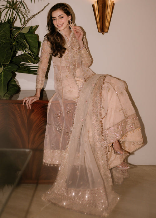 Sadaf Fawad Khan | Wedding Festive 25 | Ivory Celeste -  Sadaf Fawad Khan Ladies Clothes - Original Designer Dress - House of Maryam
