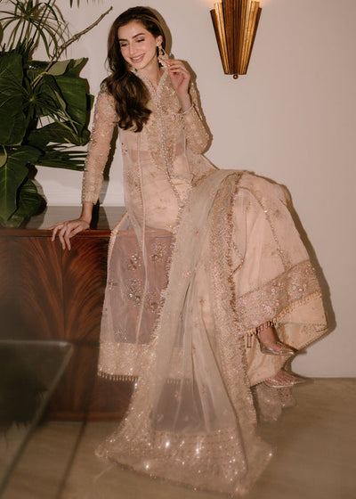 Sadaf Fawad Khan | Wedding Festive 25 | Ivory Celeste -  Sadaf Fawad Khan Ladies Clothes - Original Designer Dress - House of Maryam
