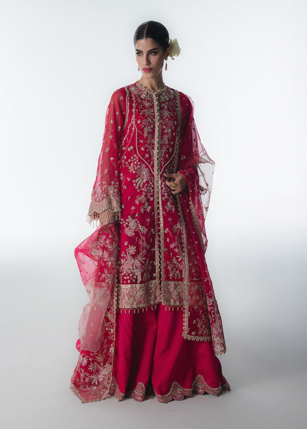 Sadaf Fawad Khan | Festive 25 | Fuschia Rose