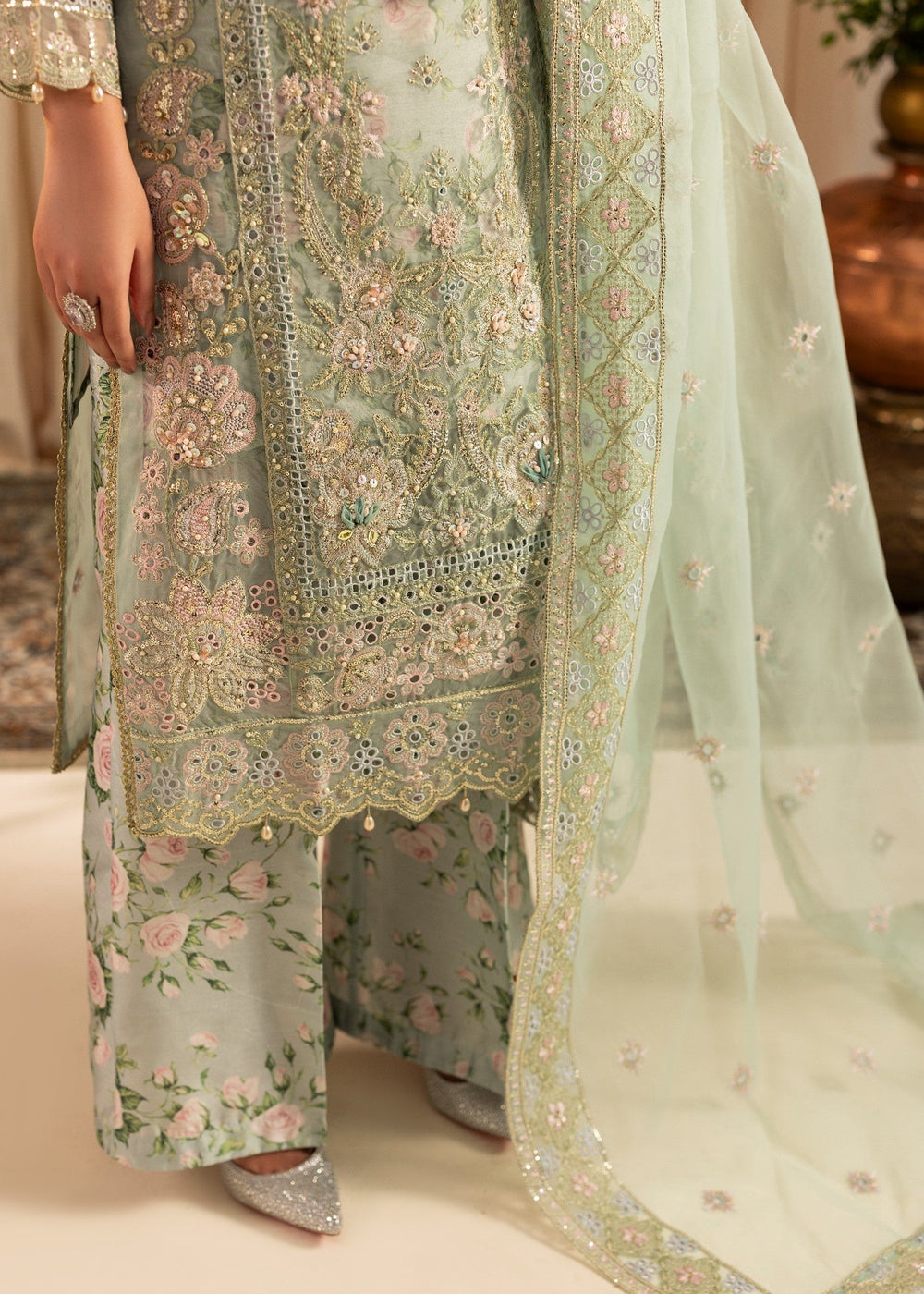 Diara Couture | Suave Formals | UN-05 - PASTEL GREEN, image 5