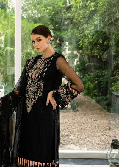 Meeral | Wedding Formals | Arisa-Brand:Meeral-Type:Ladies Clothes-Black-Organza-House of Maryam- Buy in UK, USA