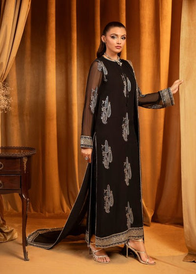 Meeral | Wedding Formals | Ayliz-Brand:Meeral-Type:Ladies Clothes-Black-Chiffon-House of Maryam- Buy in UK, USA