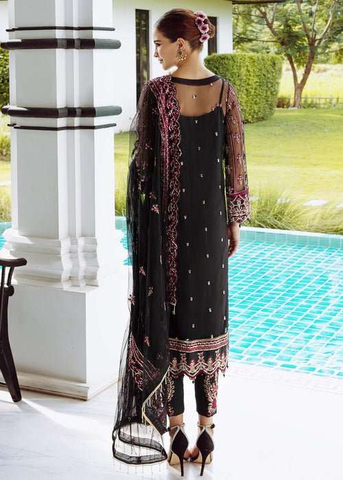 Meeral | Wedding Formals | Mahjabeen_Black-Brand:Meeral-Type:Ladies Clothes-Black-Net-House of Maryam- Buy in UK, USA