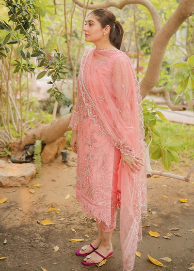 Meeral | Wedding Formals | ML-LUX22V2-16 Leyla-Brand:Meeral-Type:Ladies Clothes-Pink-Net-House of Maryam- Buy in UK, USA
