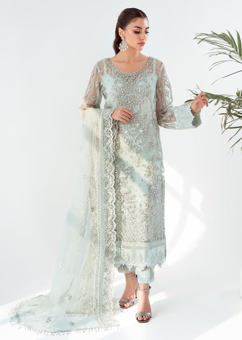 Meeral | Wedding Formals | ML-LUX22V2-17 Kyra-Brand:Meeral-Type:Ladies Clothes-Aqua-Net-House of Maryam- Buy in UK, USA