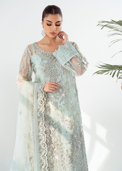 Meeral | Wedding Formals | ML-LUX22V2-17 Kyra-Brand:Meeral-Type:Ladies Clothes-Aqua-Net-House of Maryam- Buy in UK, USA