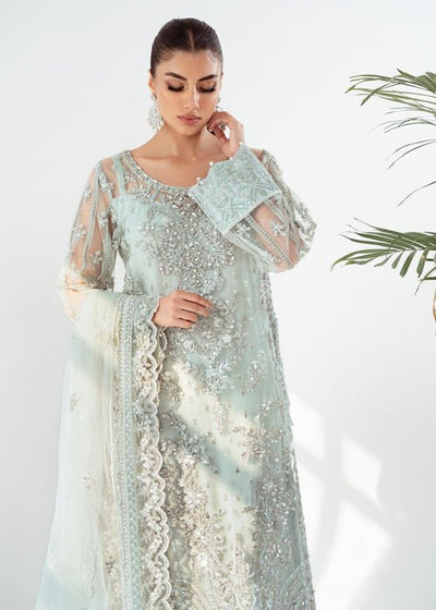 Meeral | Wedding Formals | ML-LUX22V2-17 Kyra-Brand:Meeral-Type:Ladies Clothes-Aqua-Net-House of Maryam- Buy in UK, USA