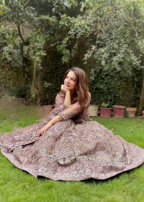 Meeral | Wedding Formals | ML-LUX22V2-30 Raya-Brand:Meeral-Type:Ladies Clothes-Dusty Pink-Net-House of Maryam- Buy in UK, USA