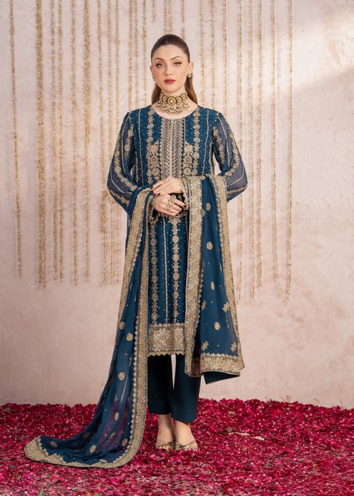 Meeral | Wedding Formals | Roop-Brand:Meeral-Type:Ladies Clothes-Zinc-Chiffon-House of Maryam- Buy in UK, USA