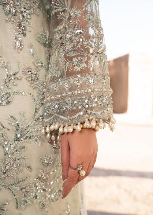 Meeral | Wedding Formals | Sifa-Brand:Meeral-Type:Ladies Clothes-Mint-Net-House of Maryam- Buy in UK, USA