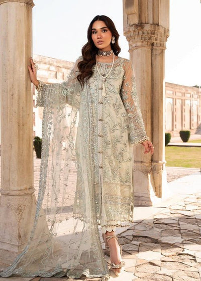 Meeral | Wedding Formals | Sifa-Brand:Meeral-Type:Ladies Clothes-Mint-Net-House of Maryam- Buy in UK, USA