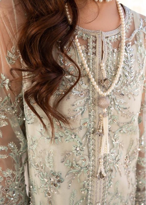 Meeral | Wedding Formals | Sifa-Brand:Meeral-Type:Ladies Clothes-Mint-Net-House of Maryam- Buy in UK, USA