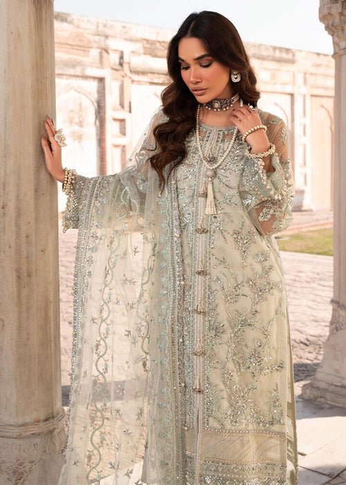 Meeral | Wedding Formals | Sifa-Brand:Meeral-Type:Ladies Clothes-Mint-Net-House of Maryam- Buy in UK, USA